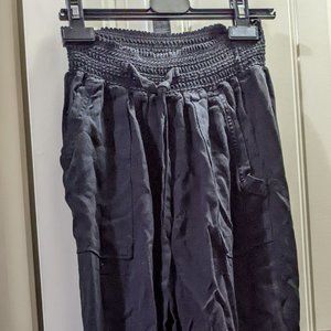 Ci Sono Unisex Size Small Baggy Thin Black Comfy Pants